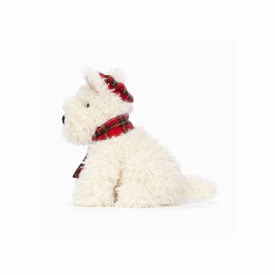 Jellycat Winter Warmer Munro Scottie Dog UK | 23719XIGL